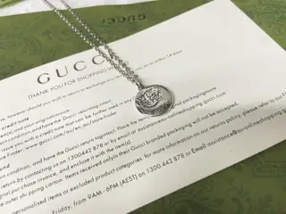 Gucci Fearless Tiger Head Necklace Length: 50+5CM