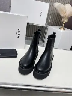 Celine 2024 Arc de Triomphe fashionable and versatile comfortable thick-soled boots