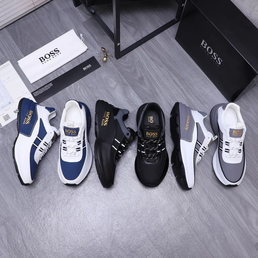 BOSS thick-soled casual shoes