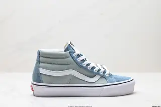 Vans canvas trendy and versatile mid-top sneakers VN0A3MV8Q69
