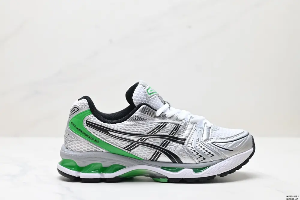 Asics Gel-Kayano 14 version Silver-gray green Shoes 1201A019-110