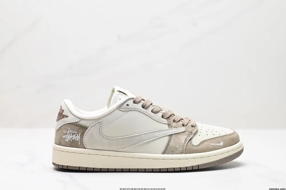 Nike AJ1 Travis Scott x Air Jordan 1 “Reverse Mocha” AJ1 Joe 1 TS Lightning Joint Inverted JH6089-001