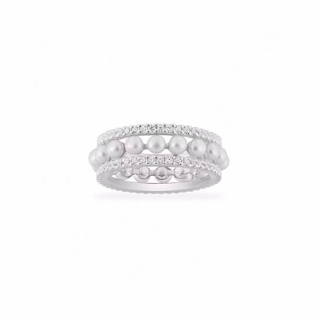 APM Monaco’s new double-layer pearl ring