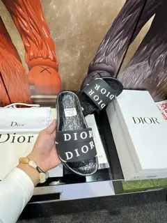 Dior summer slippers