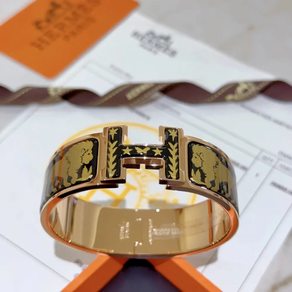 Hermes bracelet Original custom 20mm wide bracelet The enamel craft is too challenging for