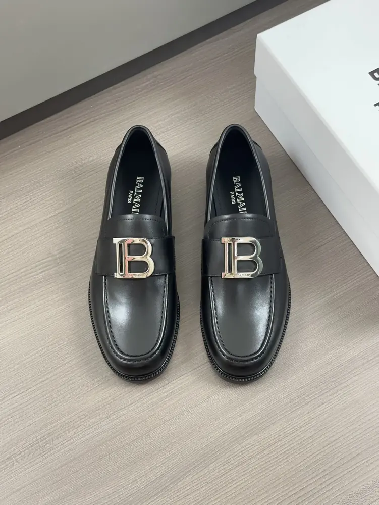 Balmain casual leather shoes