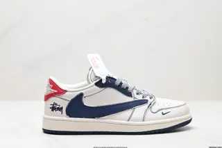 Nike AJ1 reverse hook Travis Scott x Air Jordan 1 “Reverse Mocha” AJ1 Joe 1 TS Lightning XZ3398-001