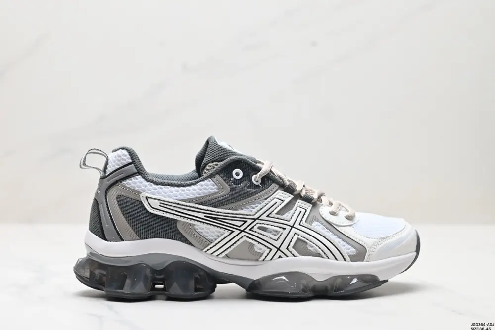 Asics Gel-Quantum Kinetic Retro Casual Sports Shoes Thick-soled Height-enhancing Daddy Shoes 1203A270-201