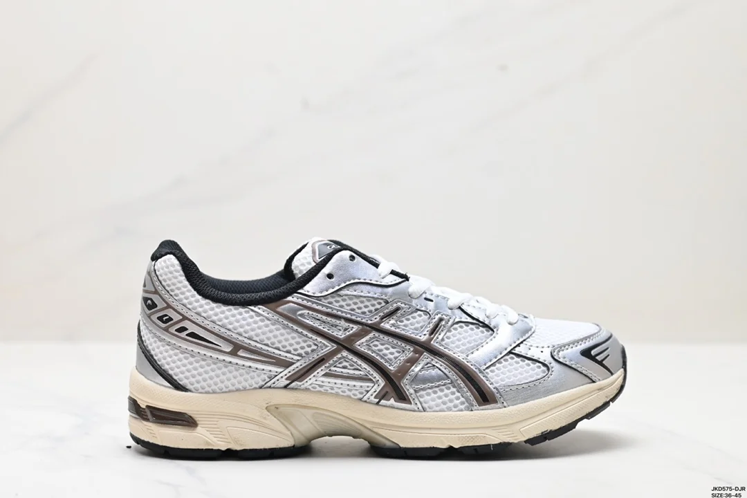 ASICS new men’s and women’s running shoes GEL-1130 retro shock-absorbing breathable sports 1201A256-002