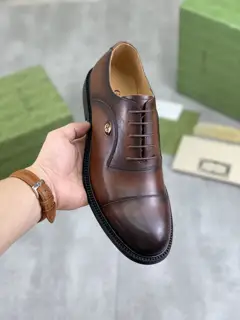 Gucci formal casual leather shoes
