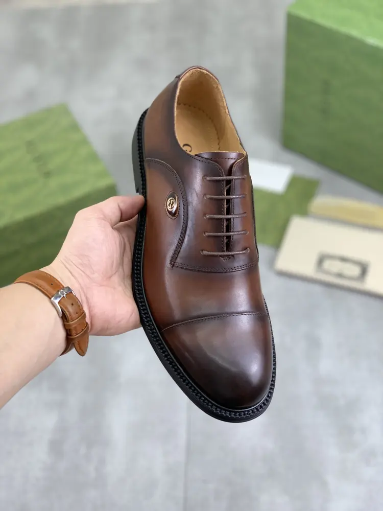 Gucci formal casual leather shoes
