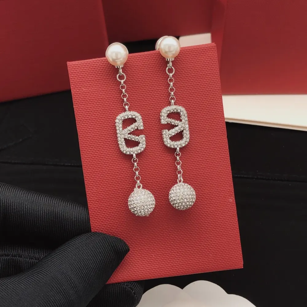 Valentino earrings with tassels