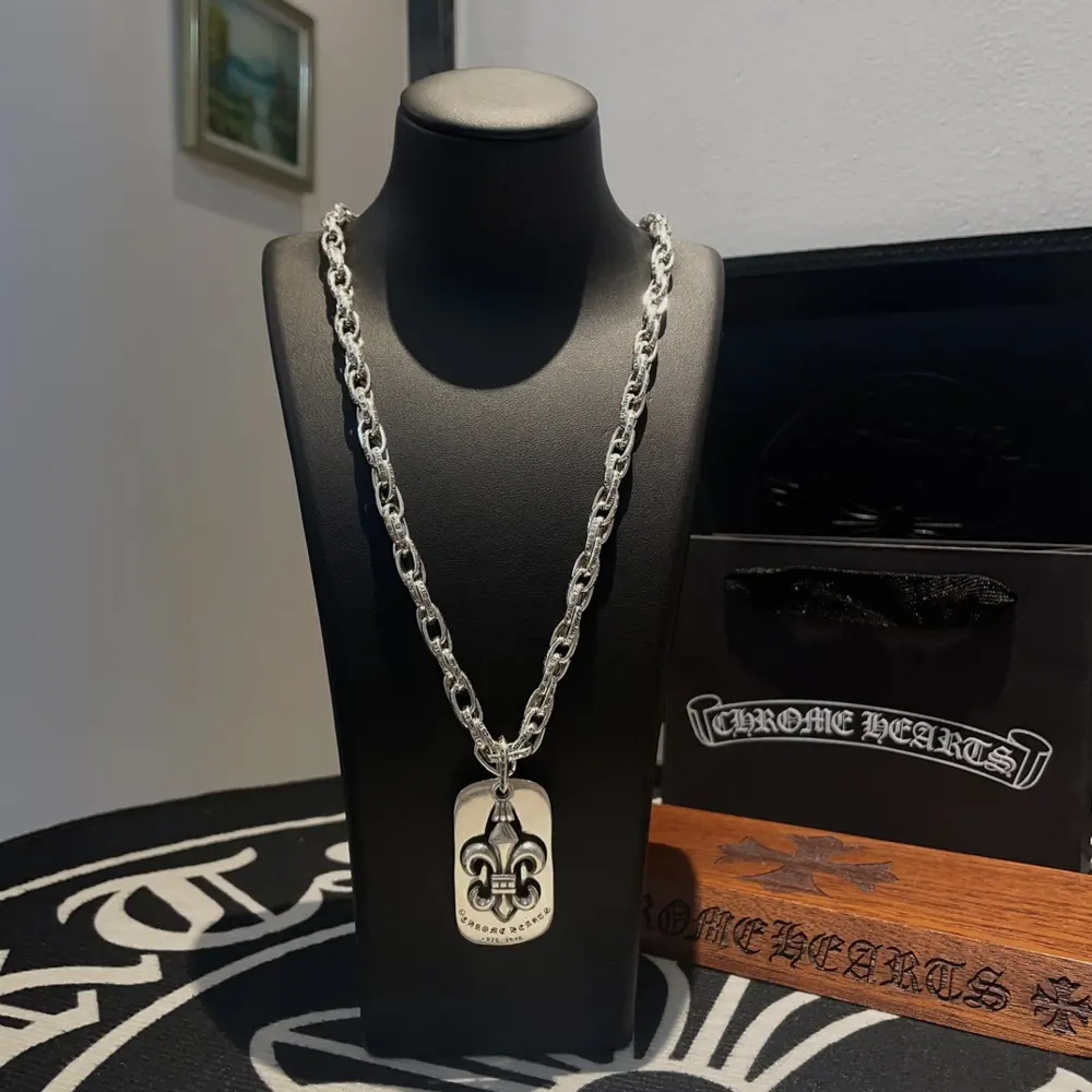 Chrome Hearts letter necklace