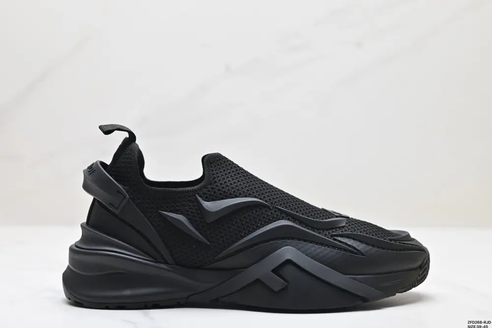 FENDI Flow mesh slip-on low-top sports casual shoes