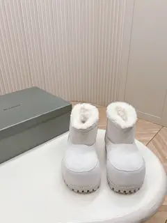 BALENCIAGA Big Toe Snow Boots Couple Style