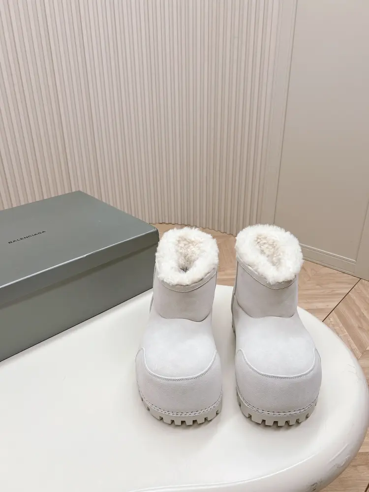 BALENCIAGA Big Toe Snow Boots Couple Style