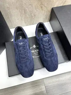 Prada Men’s Leather Casual Sports Shoes