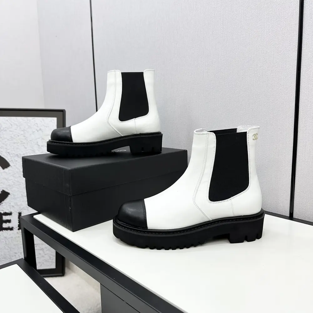 Chanel Chelsea boots