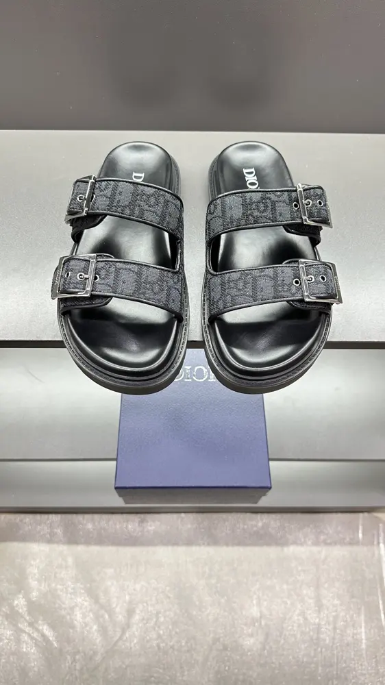 Dior’s latest slippers and sandals
