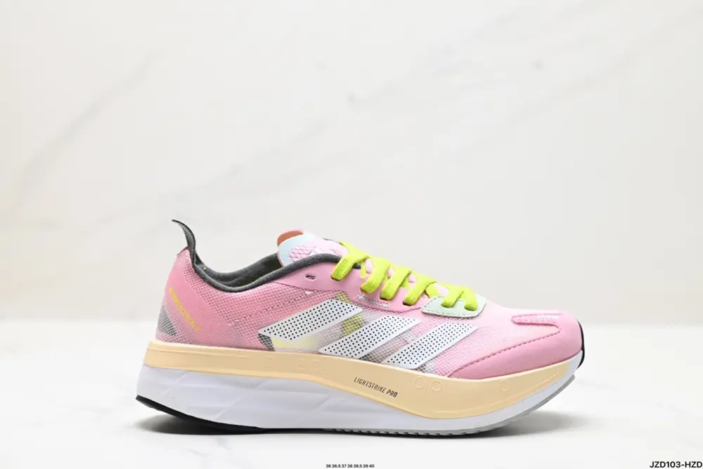 Adidas adizero BOSTON 11 summer breathable mesh racing running shoes Boost cushioning sole GX6656