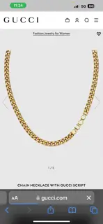 Gucci retro distressed necklaces Choose a few pieces of jewelry to embellish your beauty. I