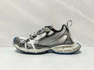 Balenciaga 3XL mesh lace-up distressed low-top dad shoes for men and women