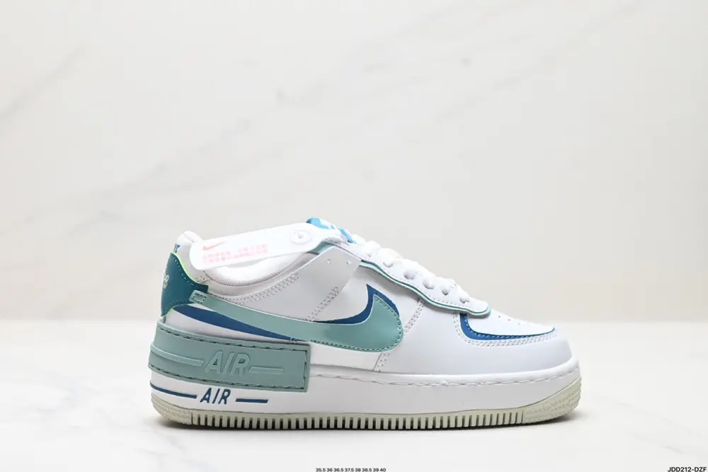Nike WMNS Air Force 1 Shadow new girly deconstructionist design Macaron Air Force One CI0919-118