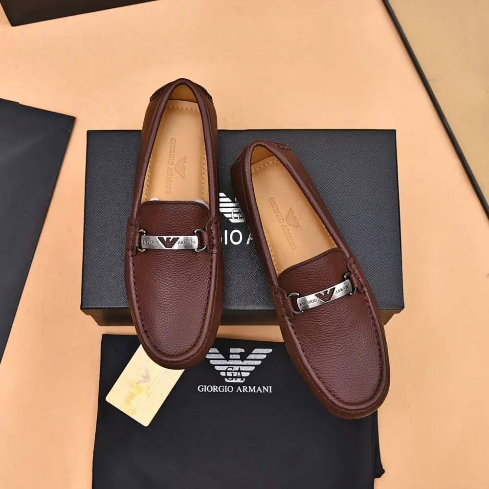 Armani new casual loafers
