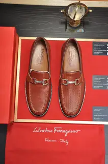 Salvatore Ferragamo casual formal men’s shoes Purchased from Hong Kong counters