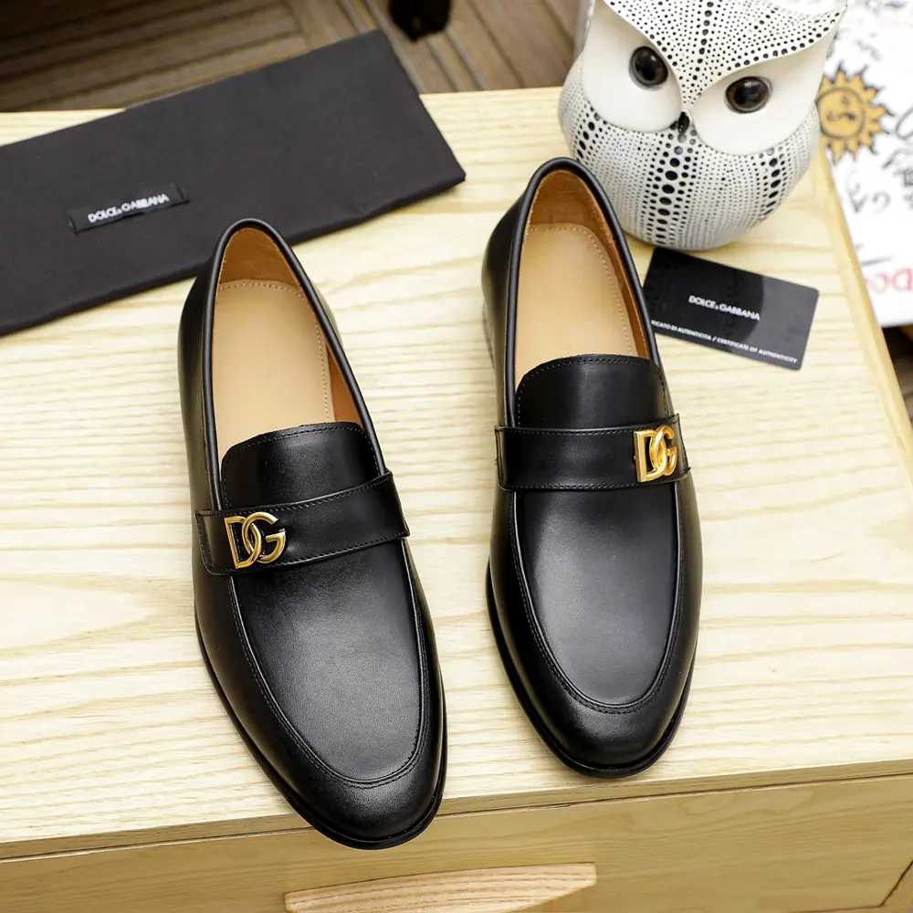Dolce & Gabbana Dolce&Gabbana fashion casual slip-on shoes Official website original 1:1