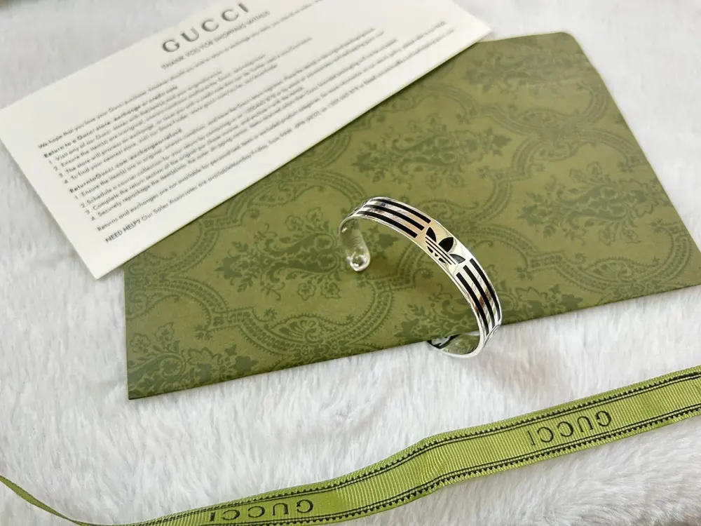 Gucci and Adidas co-branded bracelet