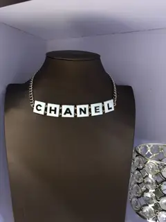 Chanel alphabet necklace