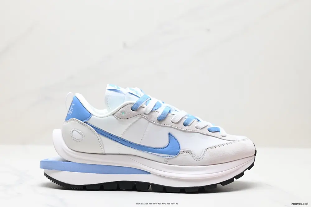 Nike waffle double hook Oxford cloth + suede fabric thick sole Nike Ldwaffle / Sacai DD1875-112
