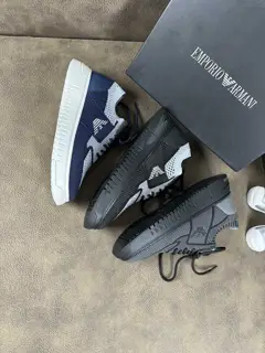 Armani casual sneakers 2024 new models are carefully crafted and set off the whole scene