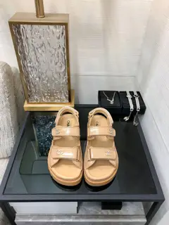 Chanel Spring and Summer Velcro Sandals