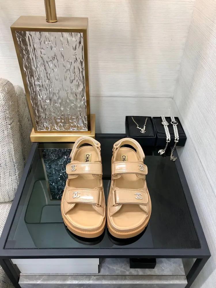 Chanel Spring and Summer Velcro Sandals