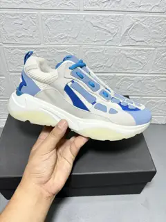 AMIRI popular couple bone shoes. The leader of casual fashion. Exclusive popular bone shoes