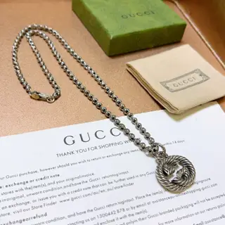 The latest Gucci necklace