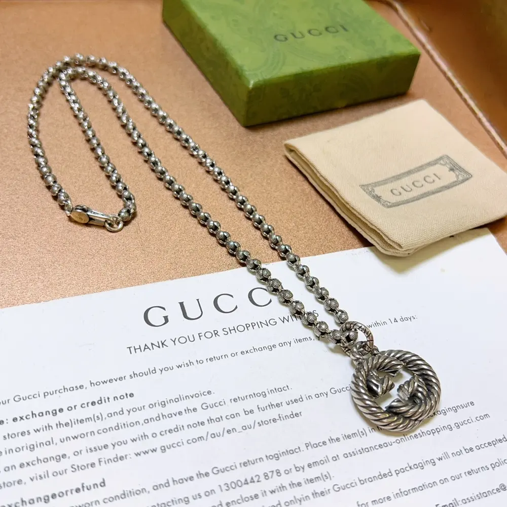 The latest Gucci necklace