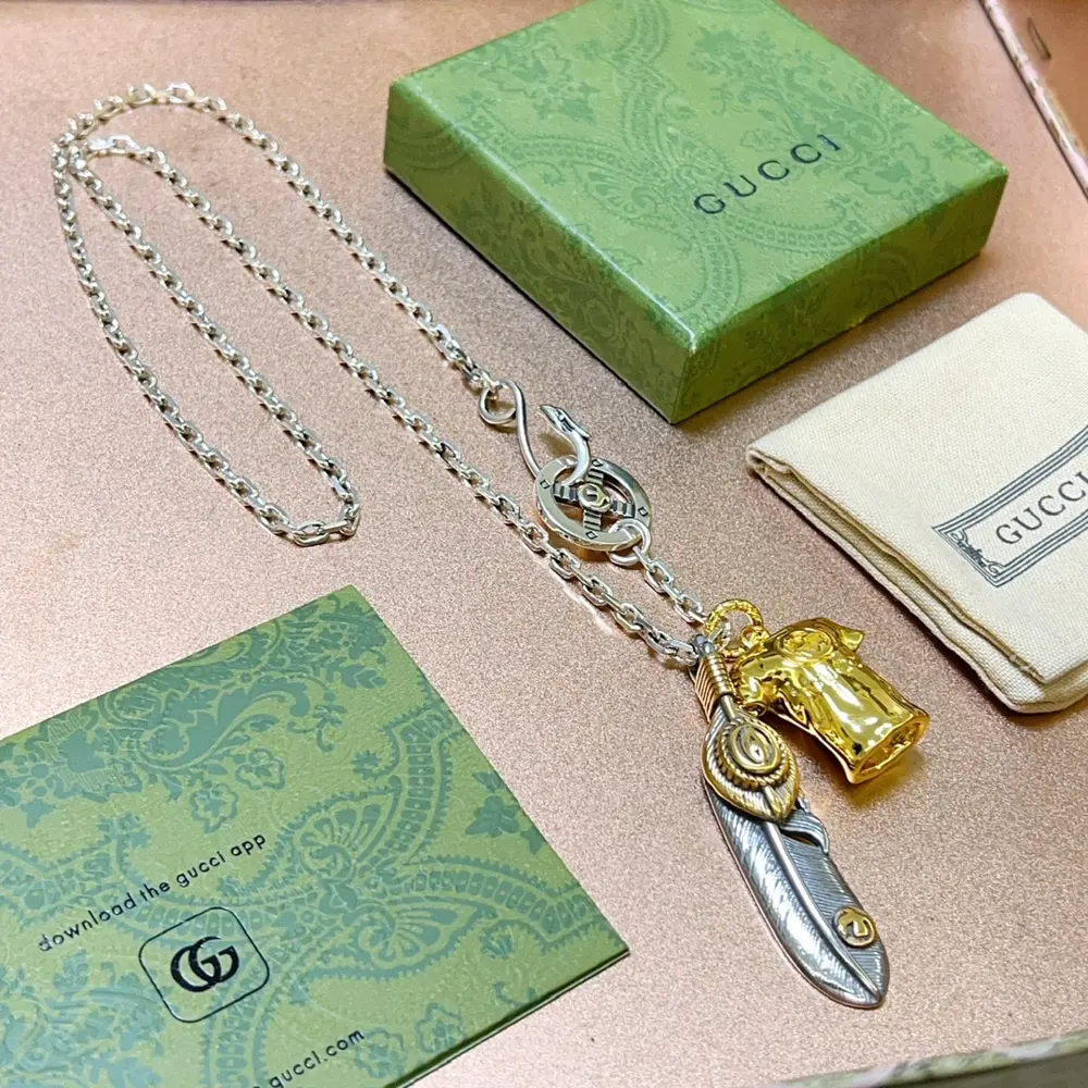 The latest Gucci necklace