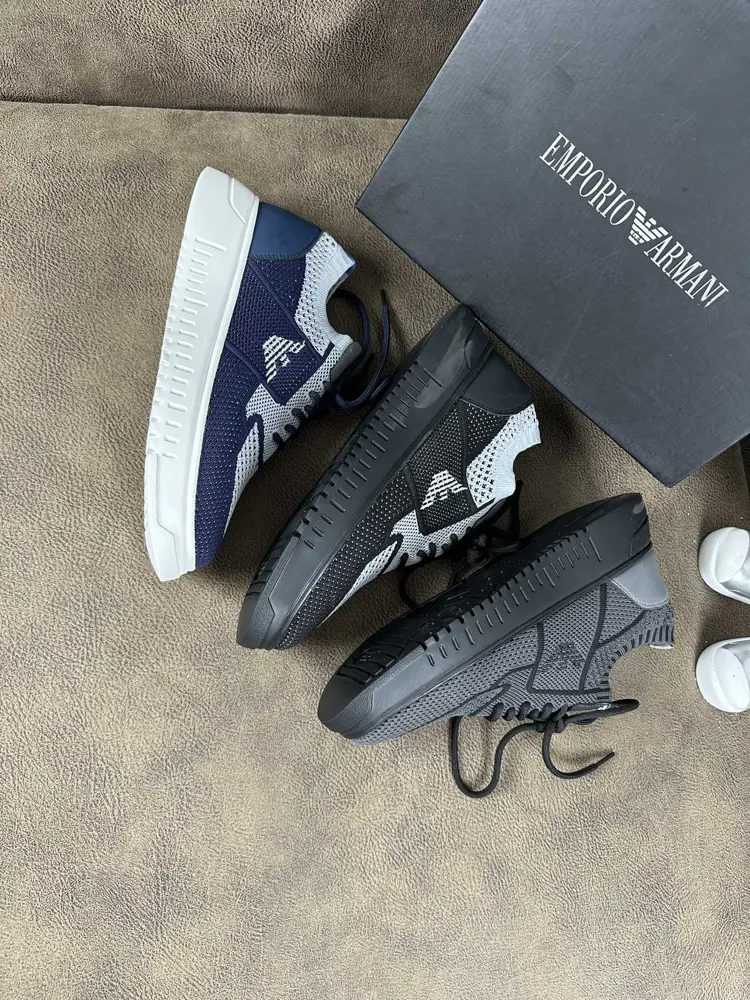 Armani casual sneakers 2024 new models are carefully crafted and set off the whole scene