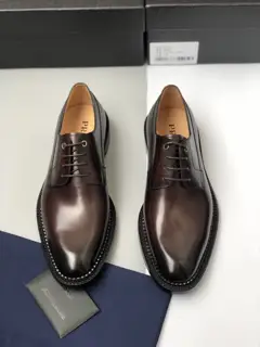 Prada Derby shoes formal shoes Italian imported cowhide embryo fetal cowhide upper leather