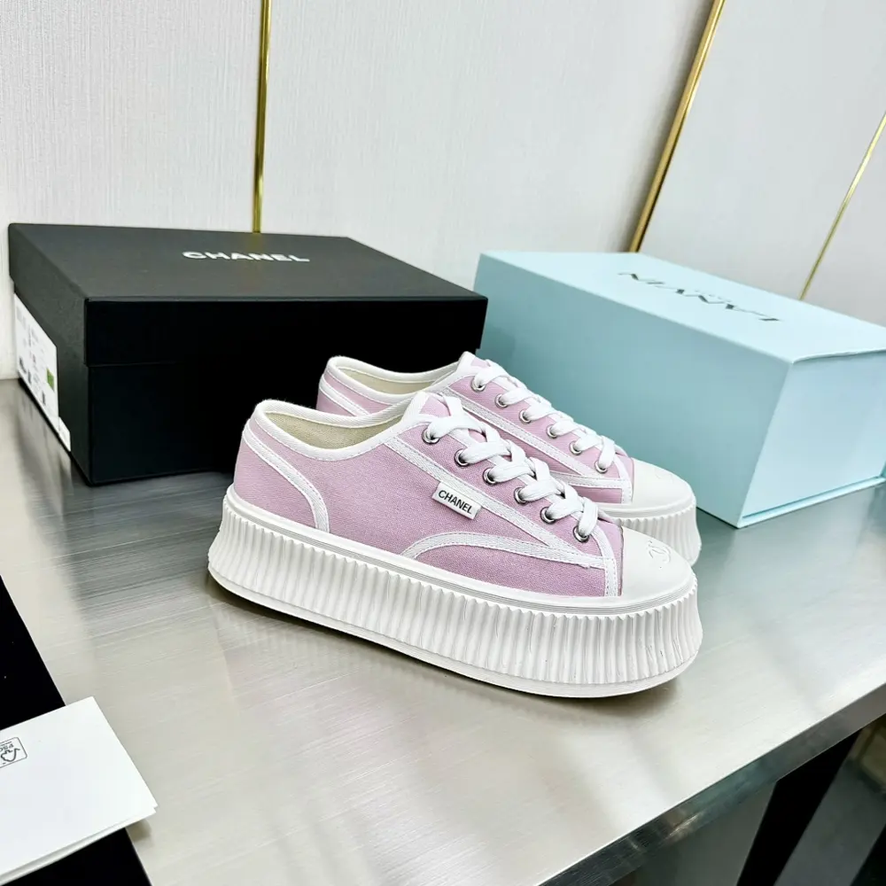Chanel thick-soled casual shoes