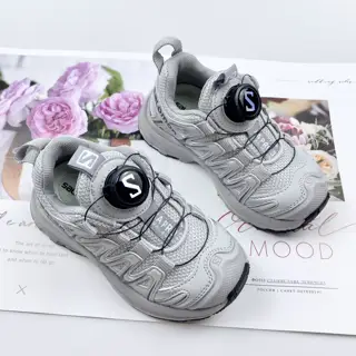 Salomon 3D series rotating button children’s shoes