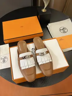 Hermès classic Kelly Mule half-slippers