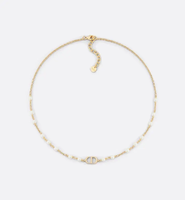 New DIOR necklace Elegant and personalized CD pearl necklace Hot sale