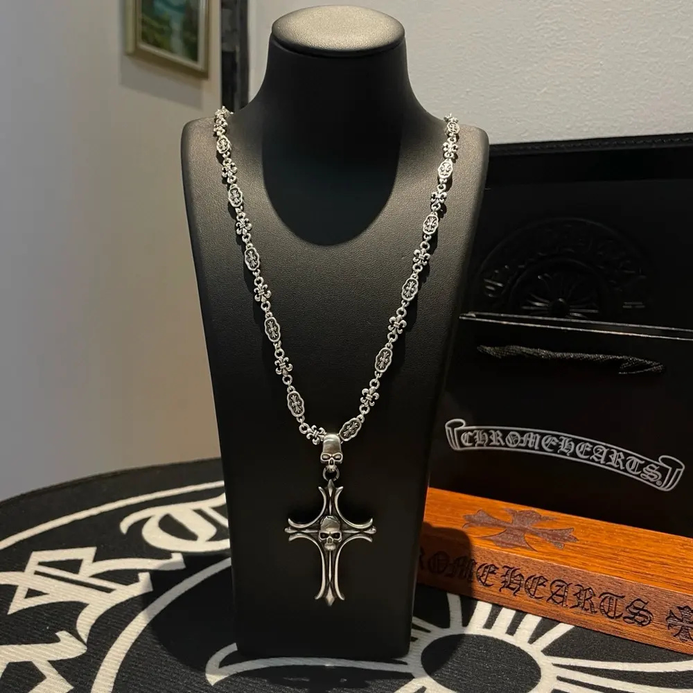 Chrome Hearts Classic Multi-element Cross Necklace