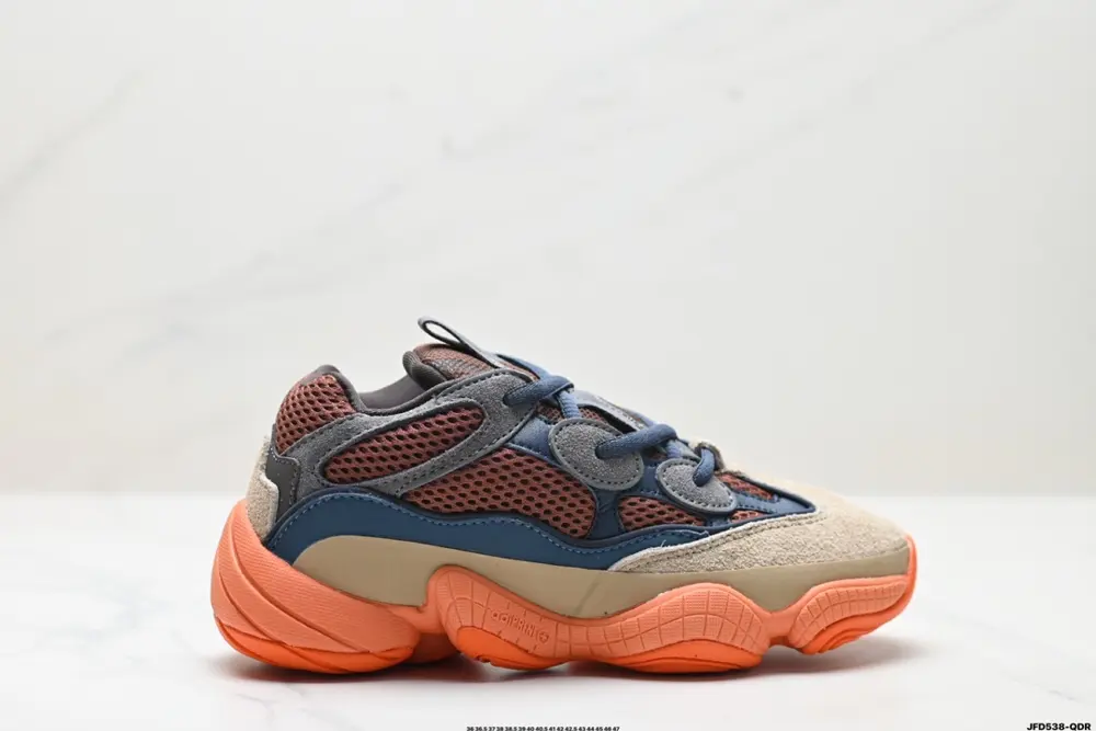 Adidas originals Yeezy 500 Bone White mesh synthetic leather fashionable casual comfortable GX3606