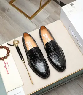 Salvatore Ferragamo business high-top boots