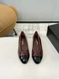 Chanel classic slingback ballet flat shoes